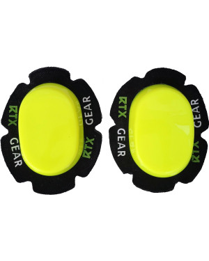 RTX FLORO Universal Durable Motorcycle Knee Sliders Motorbike Knee Slider Pucks