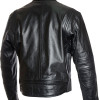 RTX English Cafe Racer Leather Biker Jacket