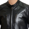 RTX English Cafe Racer Leather Biker Jacket