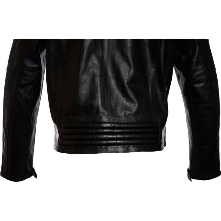 RTX Speedmaster Pure Leather Black Biker Jacket