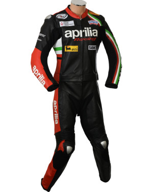 Aprilia SBK MAX Italia Max Motorcycle Leather Motorcycle Suit