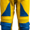 Camel Classic Yellow Leather Motorcycle Race Suit