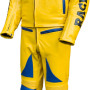 Camel Classic Yellow Leather Motorcycle Race Suit