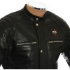 RTX Admiral Black Genuine Leather Biker Jacket 