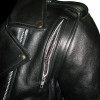 Ladies Goth Motorcycle Leather Jacket