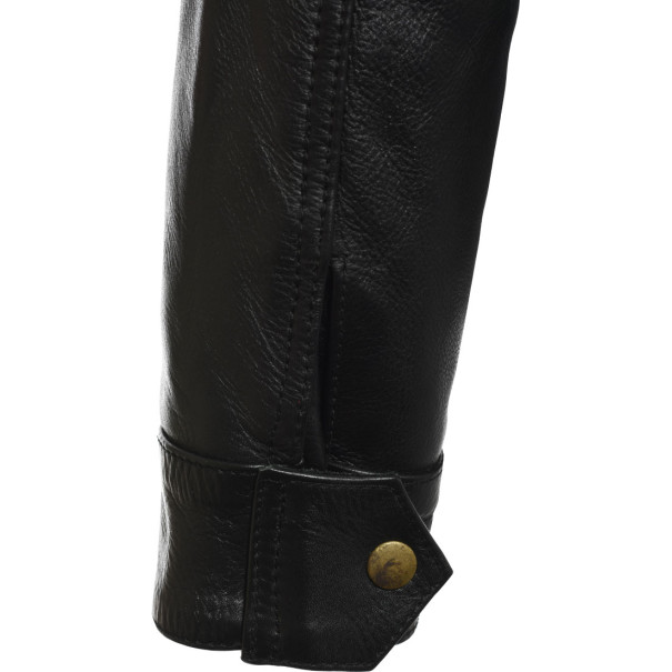 RTX Roadmaster Pure Leather Black Biker Jacket 