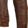 RTX Roadmaster Pure Brown Leather Biker Jacket 