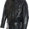 RTX Trialmaster Vintage Black Leather Jacket 