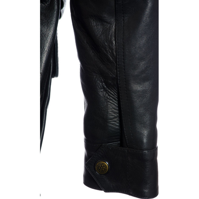 RTX Trialmaster Vintage Black Leather Jacket 