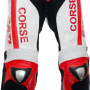 Ducati Corse Tri-Colour Leather Motorcycle Trouser