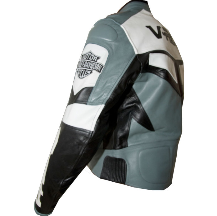 Harley Davidson VROD Sports Biker Leather Jacket