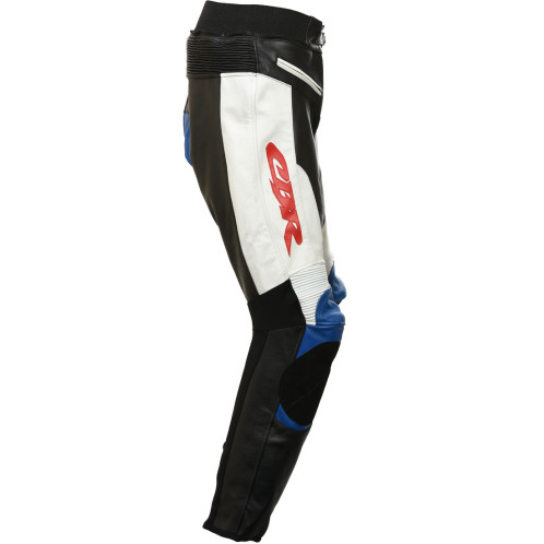 Honda CBR Blue Real Leather Motorcycle Pant