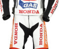 Honda Repsol Gas Moto GP Biker Leather Suit