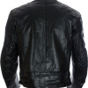 RTX Retro Sports Touring Black Leather Biker Jacket 