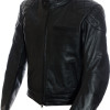 RTX Retro Sports Touring Black Leather Biker Jacket 