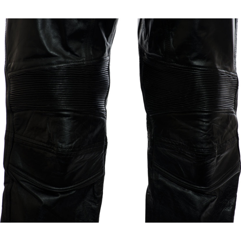 RTX Retro Sports Touring Leather Motorcycle Jeans