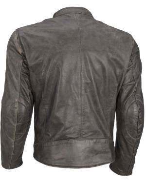 RTX Rustic Brown Touring Leather Biker Jacket