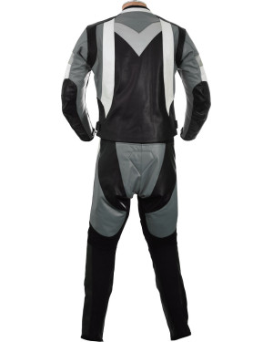 RTX Violator Sport Grey Motorcycle Racing Leathers