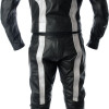 RTX Silver Blade Pro Race Ready Leather Biker Suit
