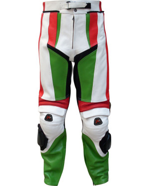 RTX Italia Leather Motorcycle Trouser Pant