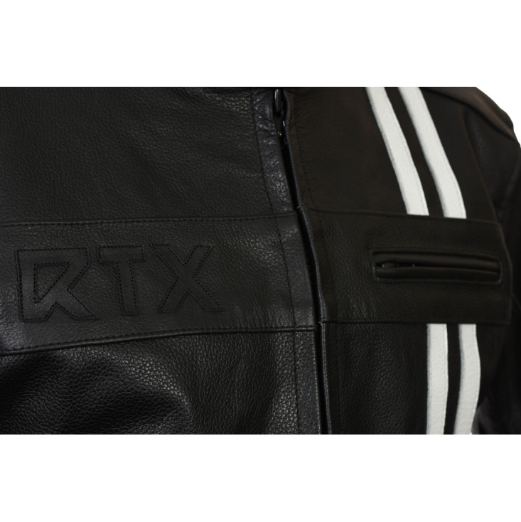 SALE - RTX Retro Black Leather Jacket