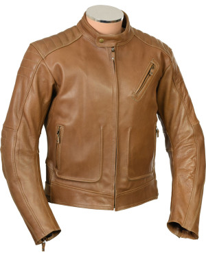RTX Roadster Heritage Brown Leather Jacket