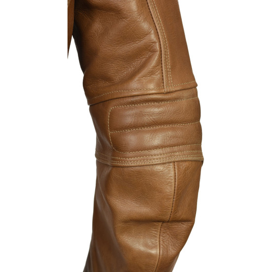 RTX Roadster Heritage Brown Leather Jacket