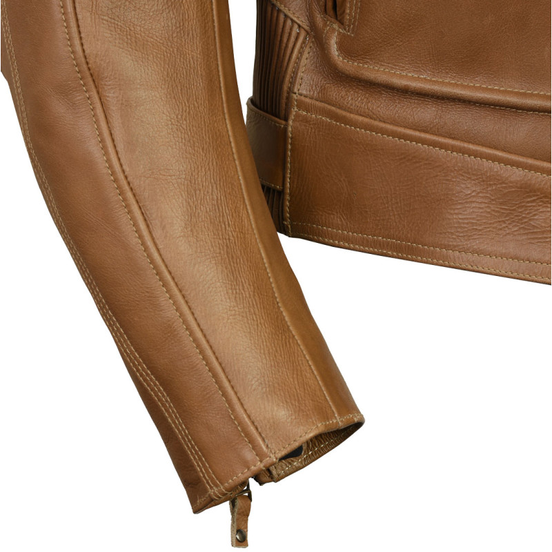 RTX Roadster Heritage Brown Leather Jacket