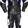RTX Transformer Blue Pro Leather Motorcycle Suit