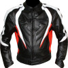 RTX Transformer Red Leather Motorcycle Jacket