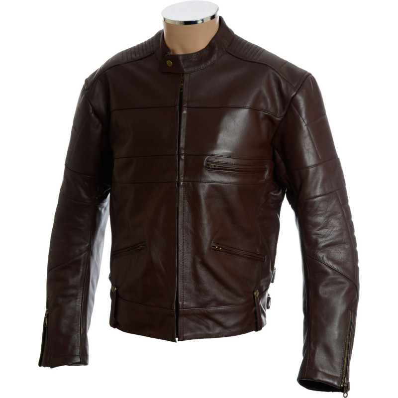 SALE - Harley Brown Cruiser Soft Leather Biker Jacket
