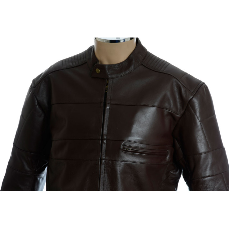 SALE - Harley Brown Cruiser Soft Leather Biker Jacket