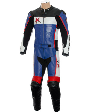 SALE - RTX GP Tech Race Sports Leather Two Piece Motorcycle Suit