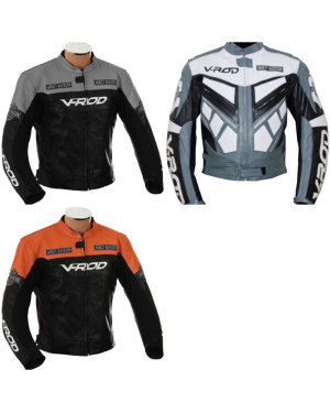 Custom Made HARLEY Leather Motorbike Jacket