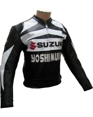 Suzuki GSXR Yoshimura Edition Leather Biker Jacket