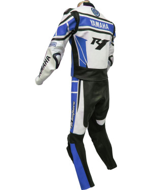 WGP 50th Anniversary R1 Blue Edition Yamaha Leather Suit
